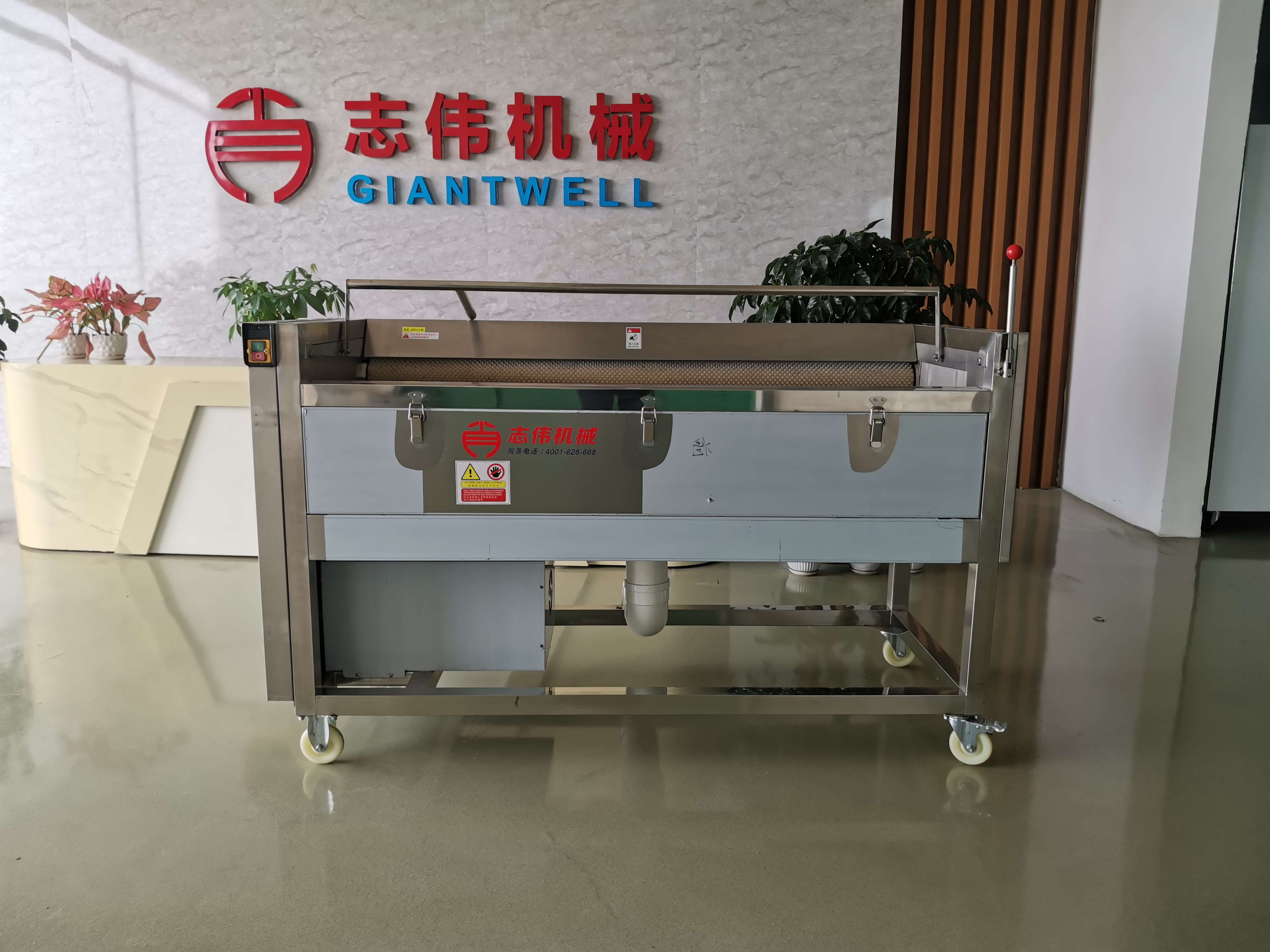 ZW-918清洗去皮機(jī)，土豆去皮機(jī)